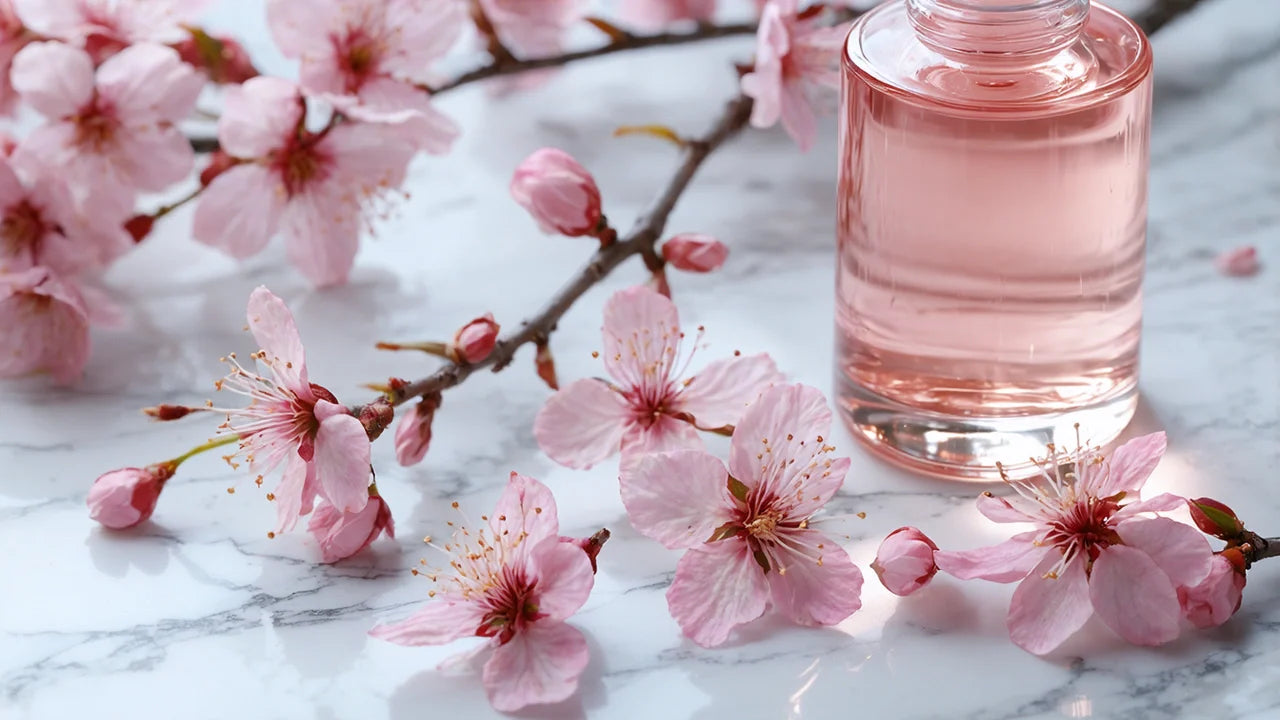 cherry blossom skin care benefits India - English - Quench Botanics