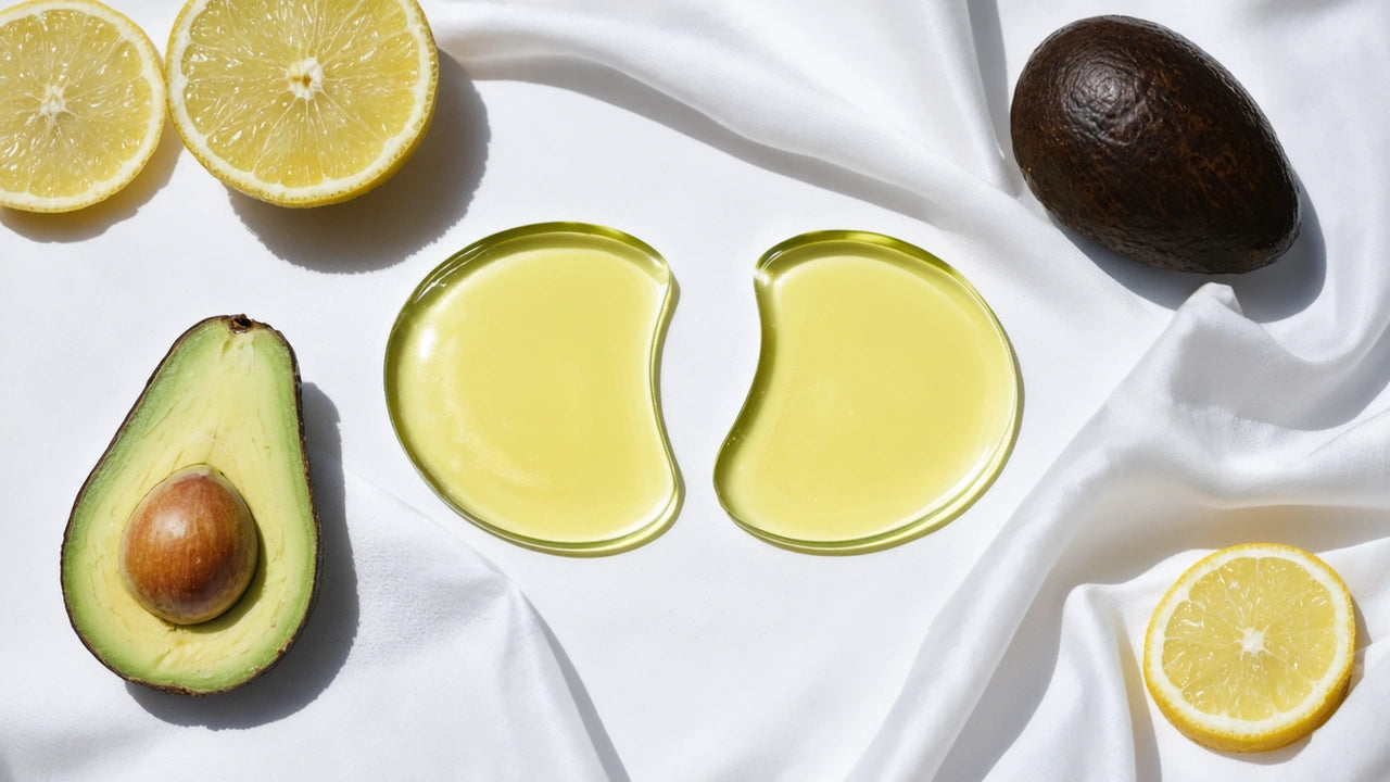 under eye hydrogel patches - English - Quench Botanics