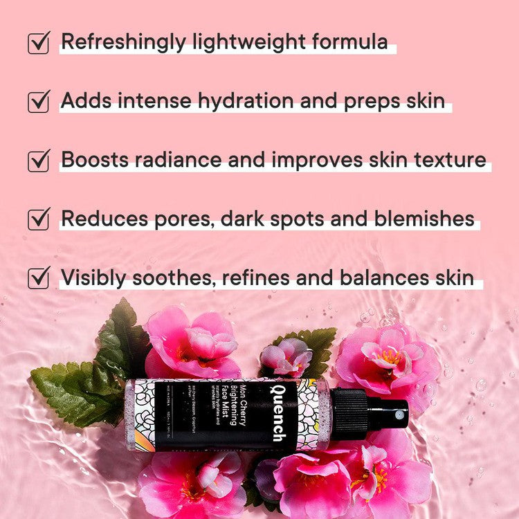 Brightening Face Mist with Cherry Blossom Radiance - Free