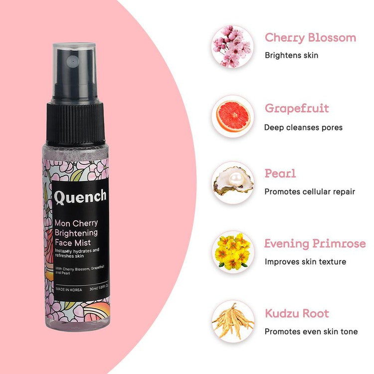 Brightening Face Mist with Cherry Blossom Radiance - Free