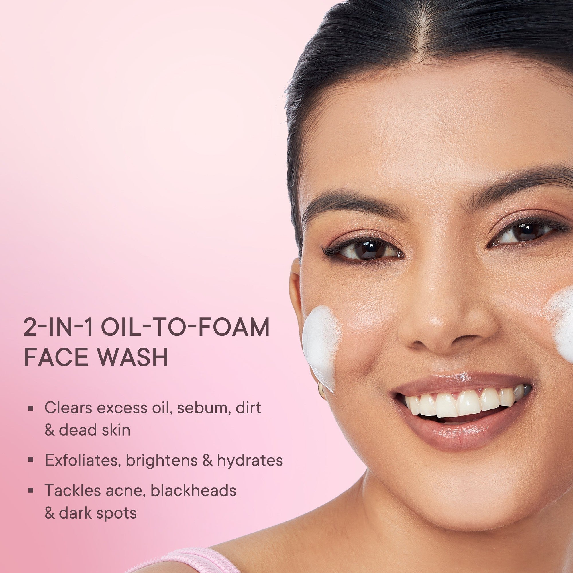 Brightening Foam Cleanser with Cherry Blossom Radiance - 100 ML - Pack Of 1