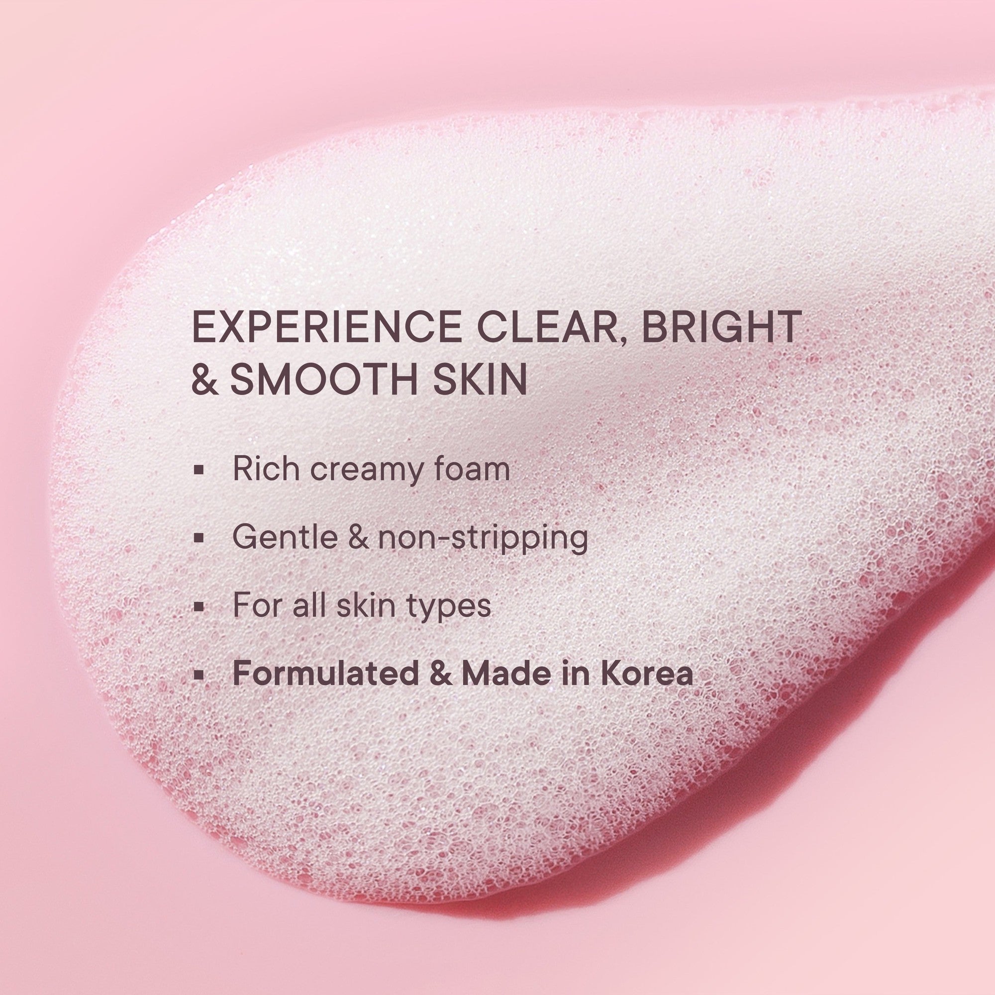 Brightening Foam Cleanser with Cherry Blossom Radiance - 100 ML - Pack Of 1