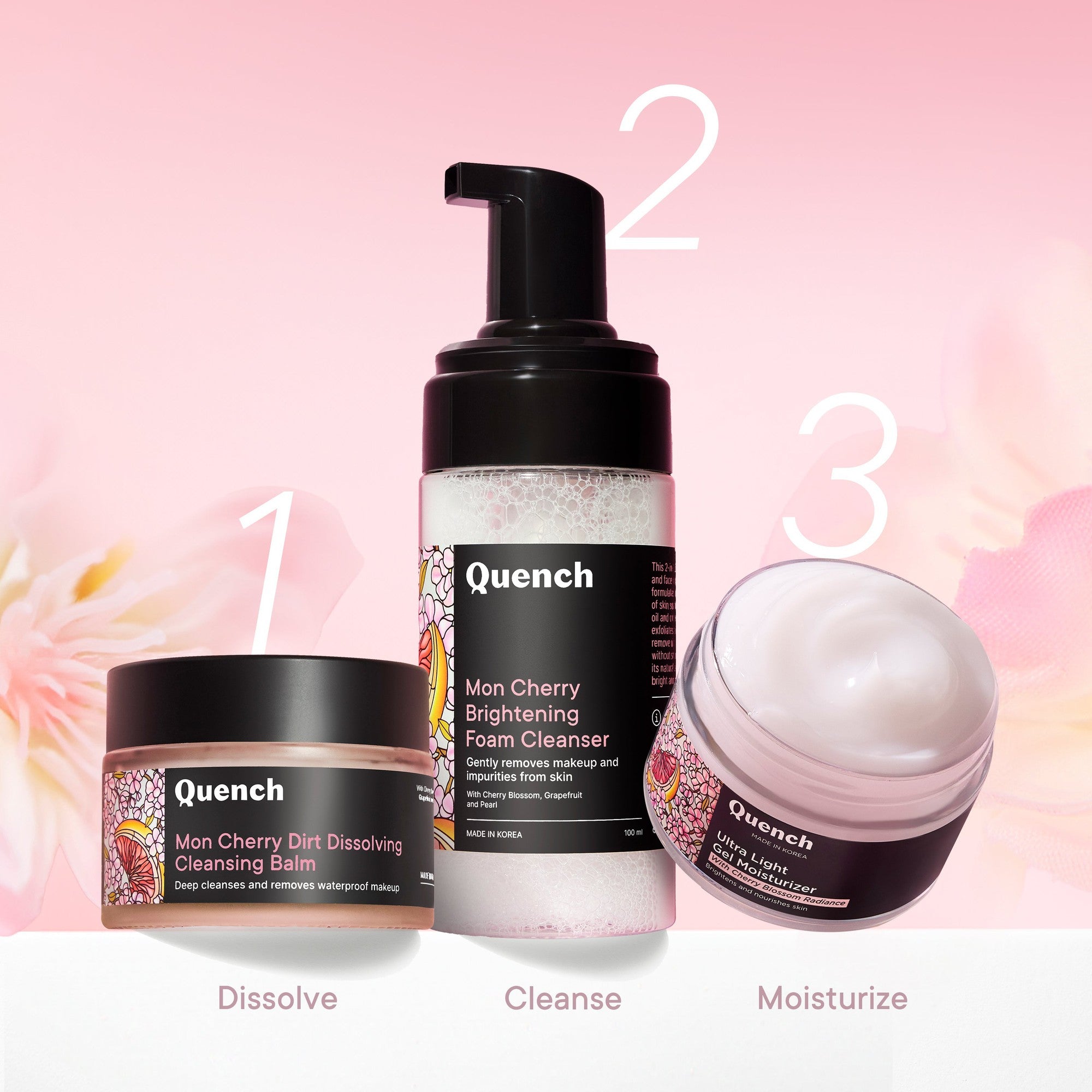 Brightening Foam Cleanser with Cherry Blossom Radiance - 100 ML - Pack Of 1