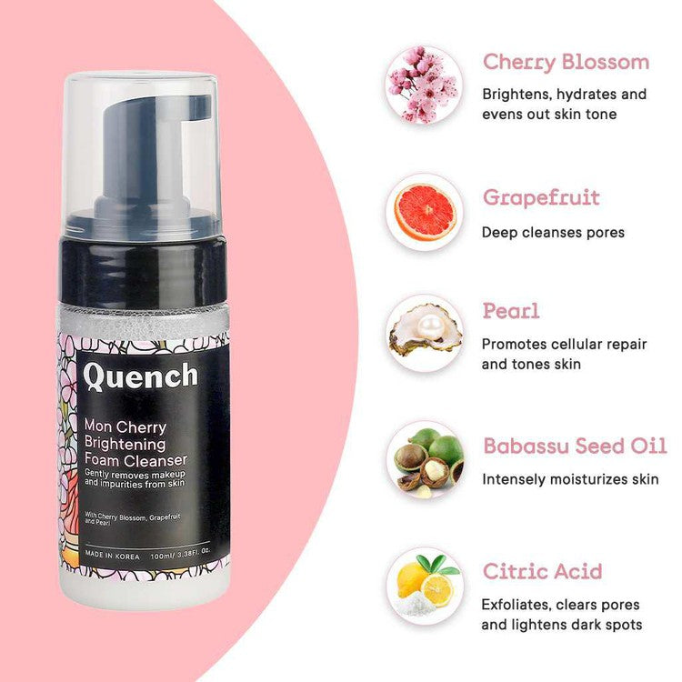Brightening Foam Cleanser with Cherry Blossom Radiance (Pack of 2)