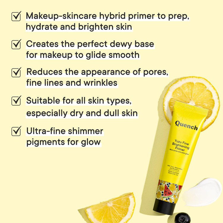Brightening Primer with Yuzu Vitamin C - 30 ML - (Bonus)