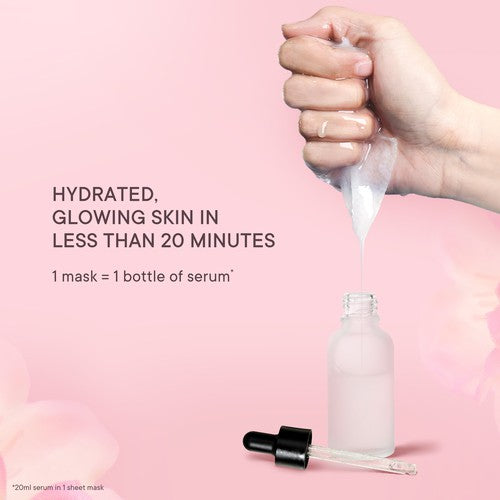 Brightening & Skin Clarifying Sheet Mask with Cherry Blossom Radiance - 25 ML - Pack Of 1