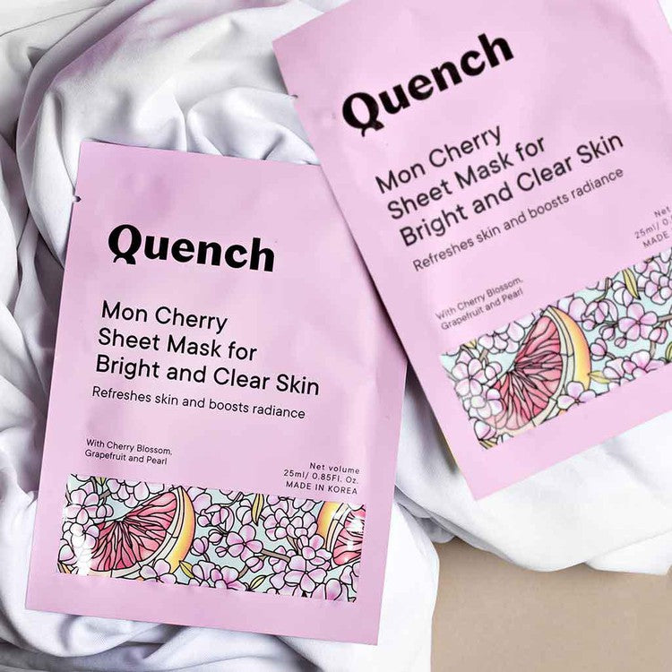 Brightening & Skin Clarifying Sheet Mask with Cherry Blossom Radiance - 25 ML - Pack Of 1