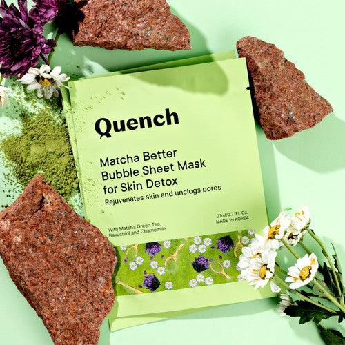 Bubble Sheet Mask with Matcha Green Tea Anti-Oxidants -21 ML