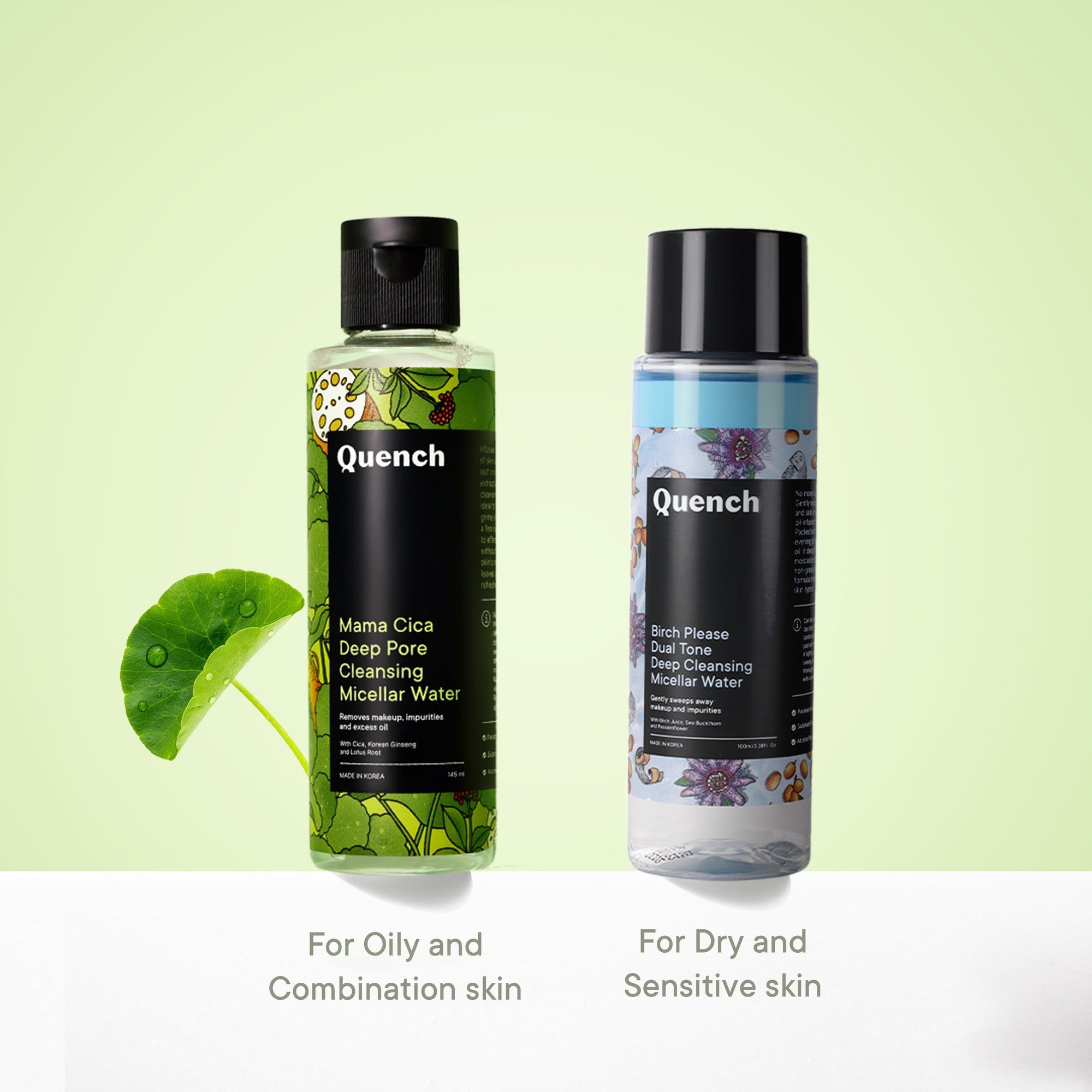 Deep Pore Cleansing Micellar Water with Cica Herb Repair - 145 ML (Bonus)