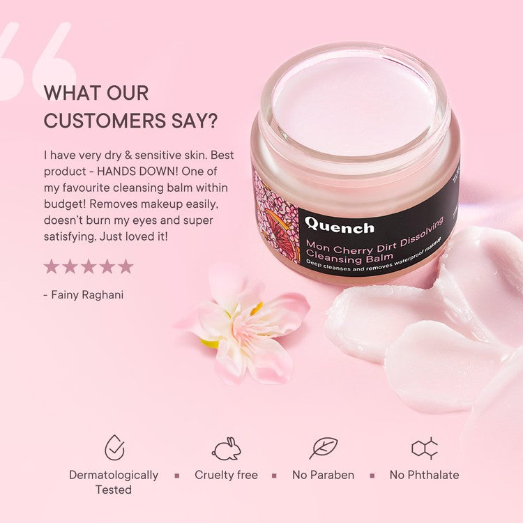 Dirt Dissolving Daily Cleansing Balm with Cherry Blossom Radiance (Gift)