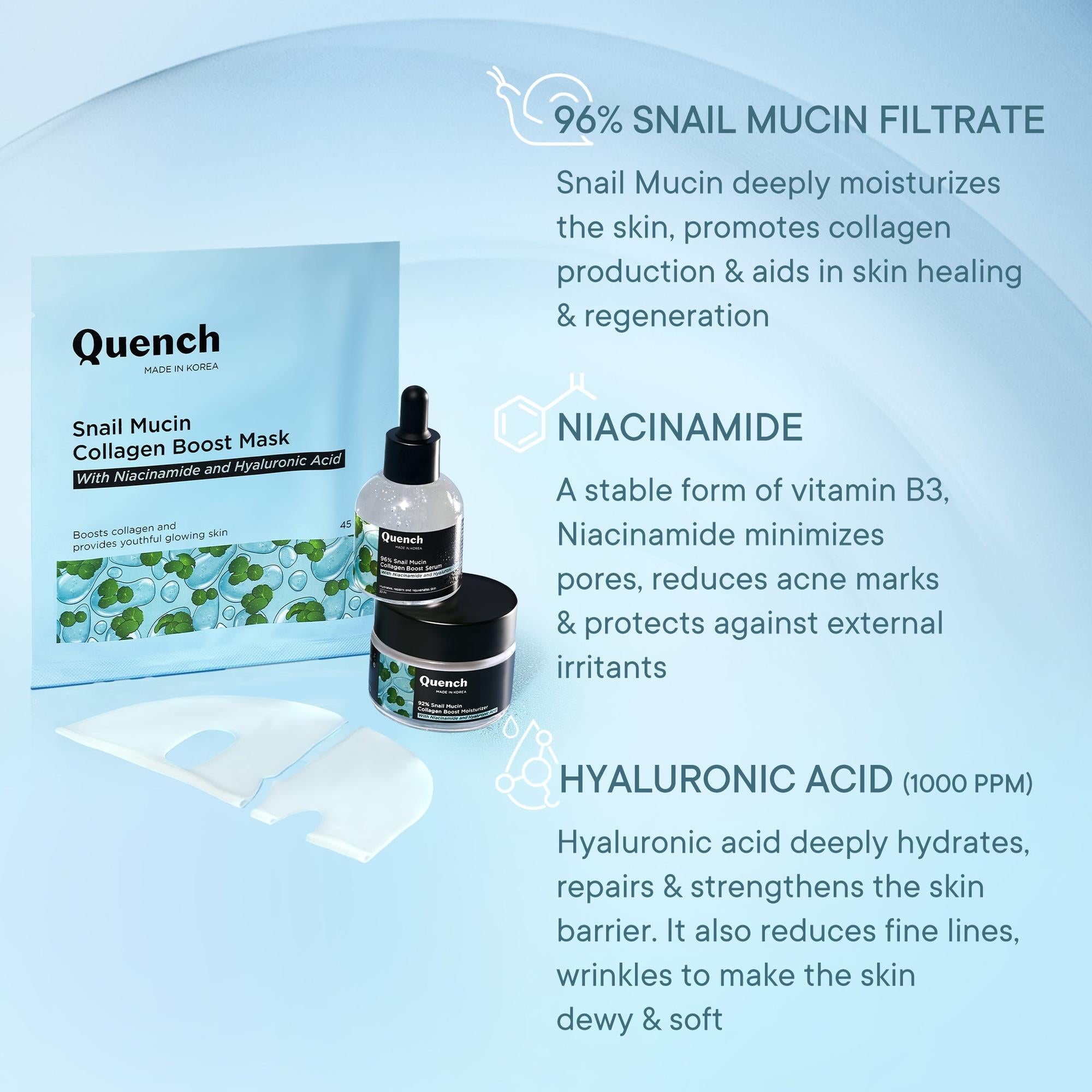 Intense Hydration Snail Mucin Trio