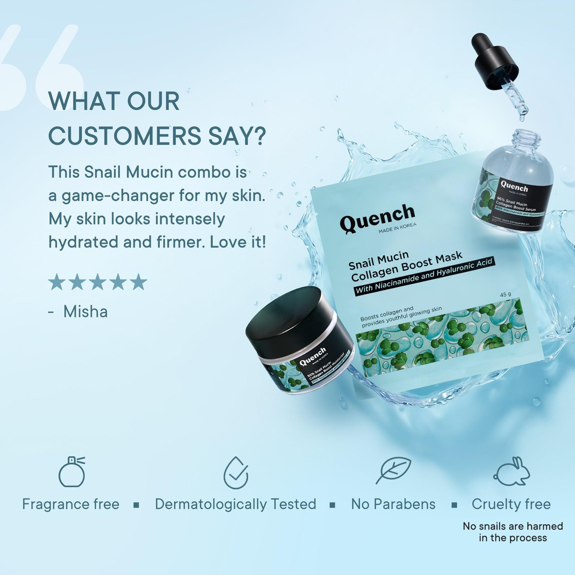 Intense Hydration Snail Mucin Trio