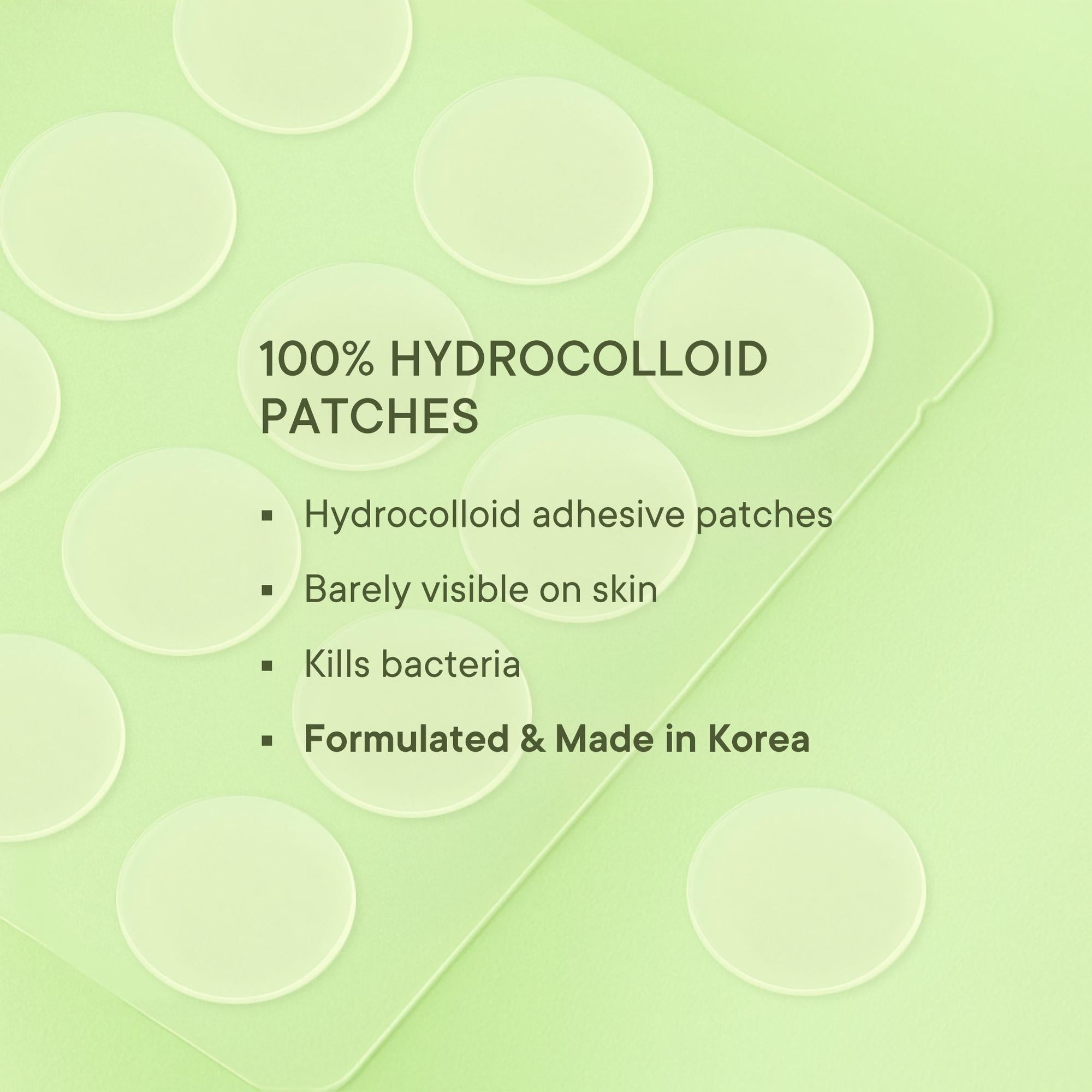 Matcha Tea Clarifying Acne Patches