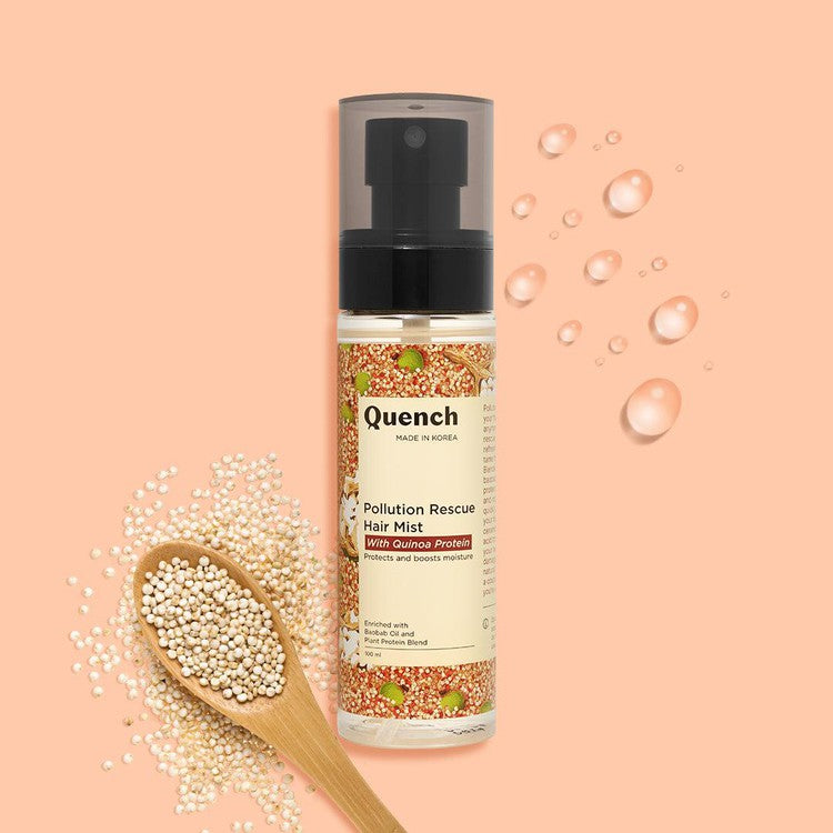 Pollution Rescue Hair Mist with Quinoa Protein - 100ml (Bonus)