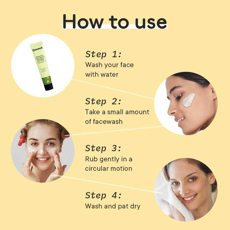 Pore Clearing Exfoliating Face Wash with Cica Herb Repair Mini - Pack of 2