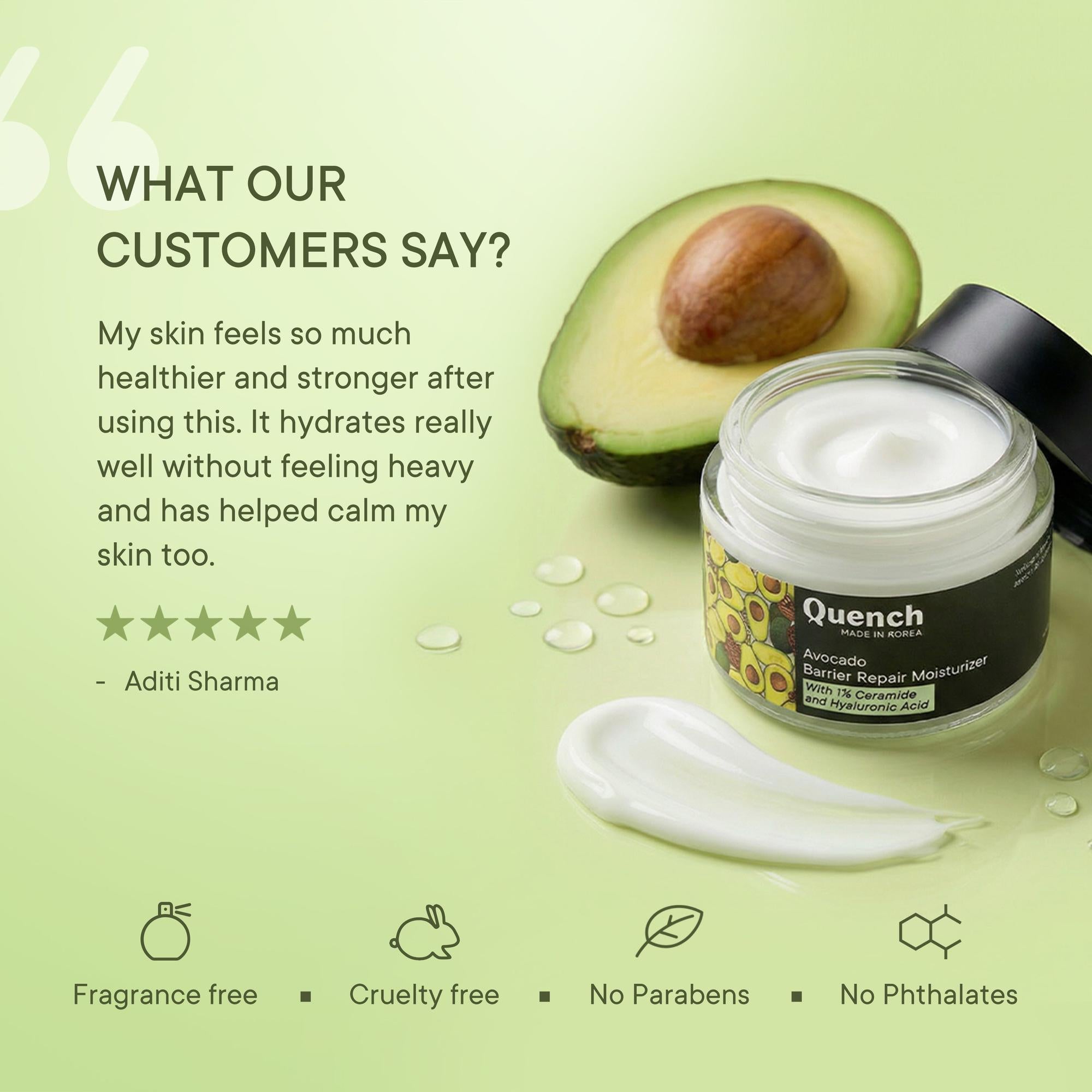 Quench Avocado Barrier Repair Moisturizer