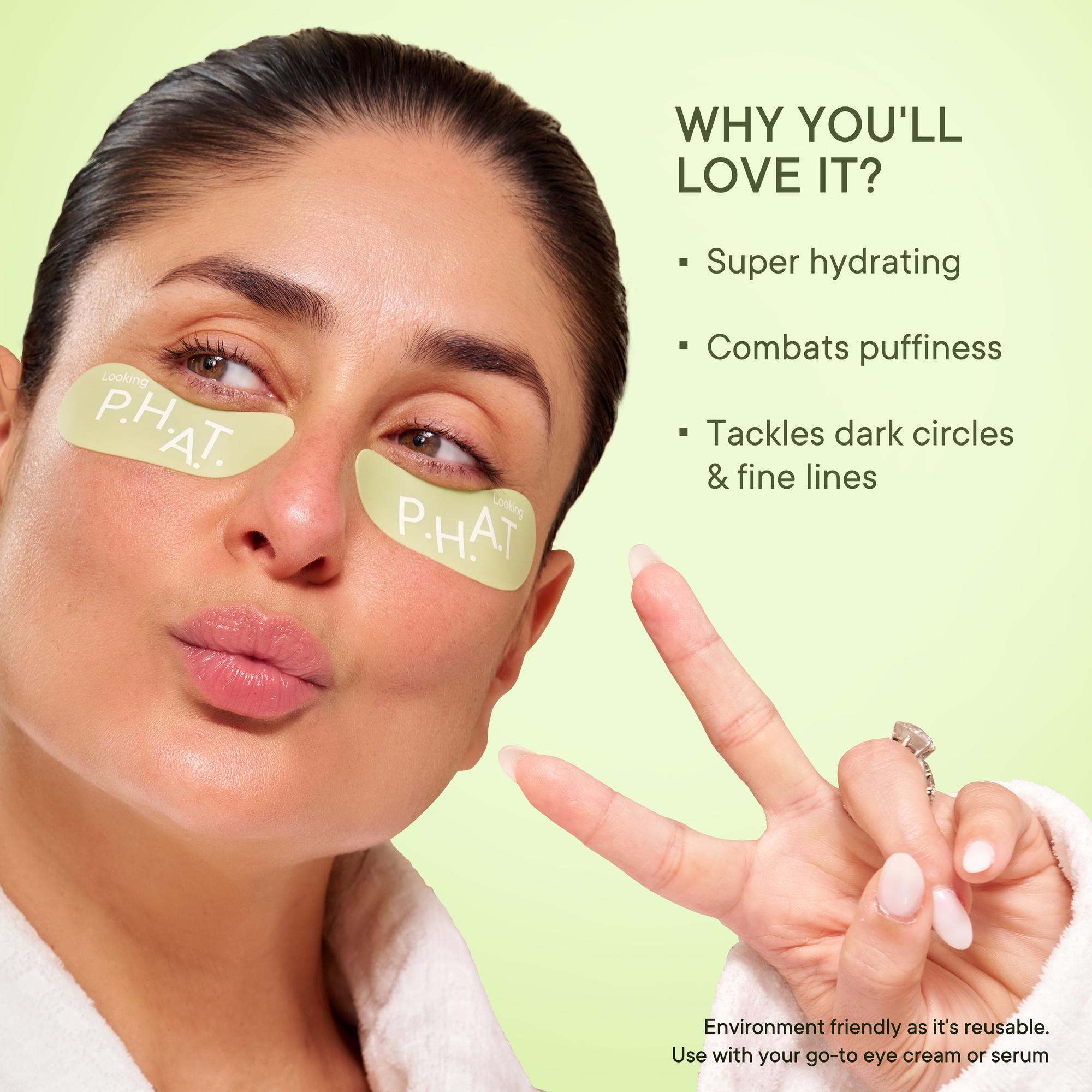 Quench Limited-Edition Reusable Eye Patches - Looking P.H.A.T