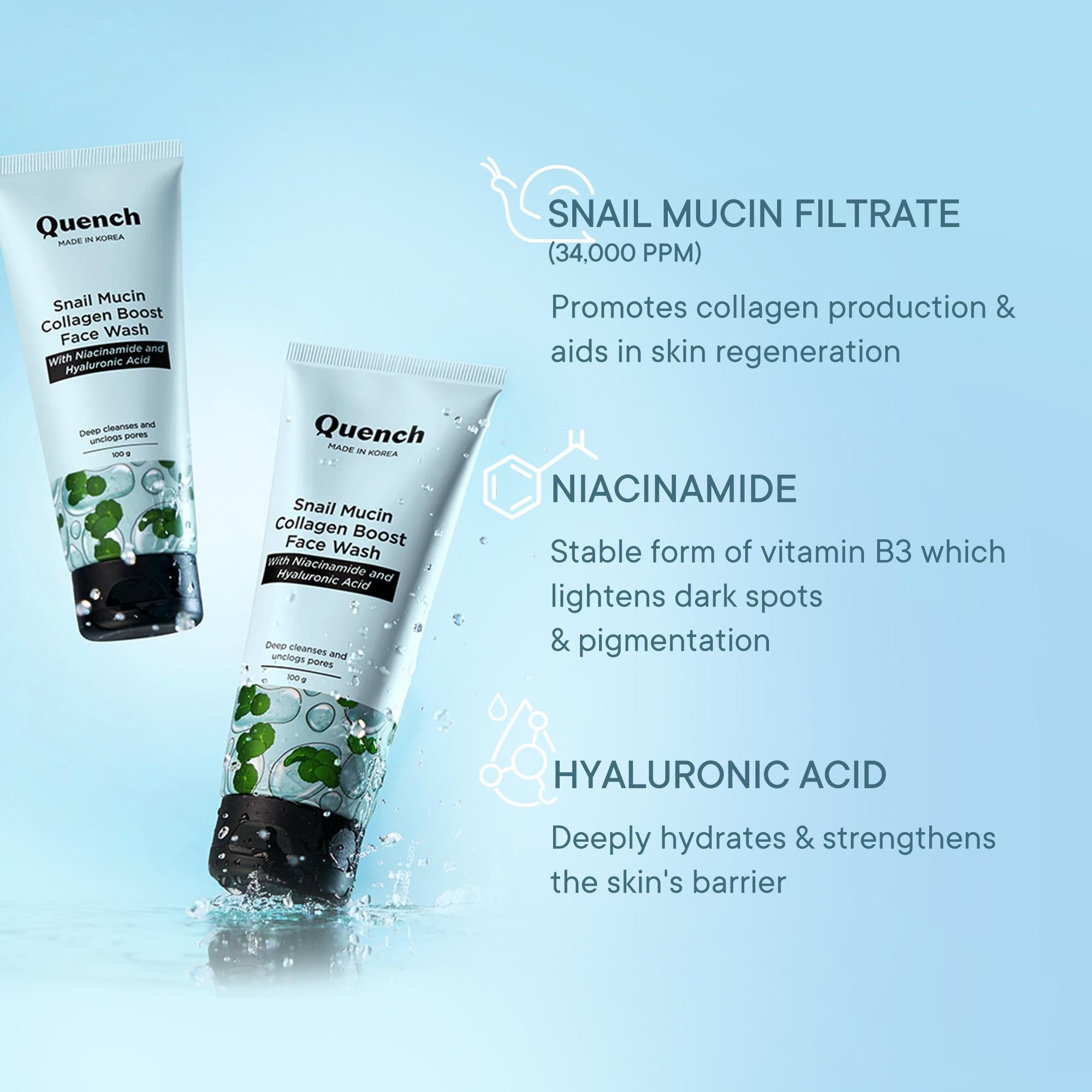 Snail Mucin Collagen Boost Face Wash