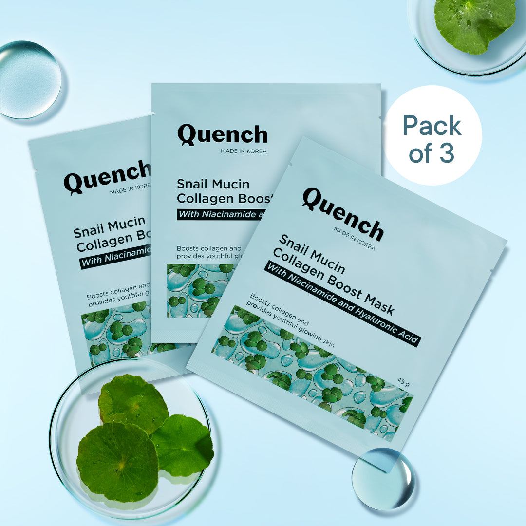 Snail Mucin Collagen Boost Mask (Pack of 3)