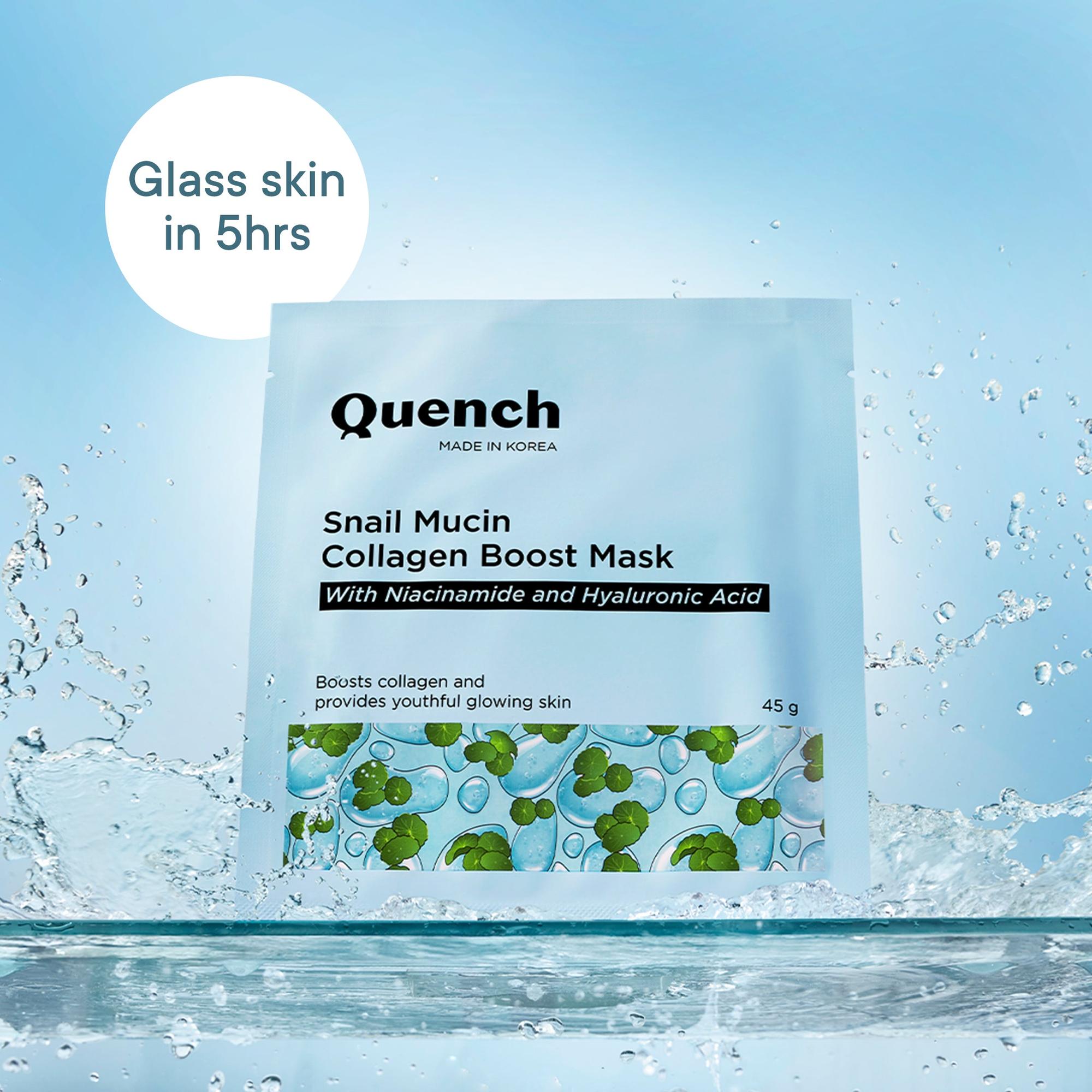 Snail Mucin Collagen Boost Mask (Pack of 5)