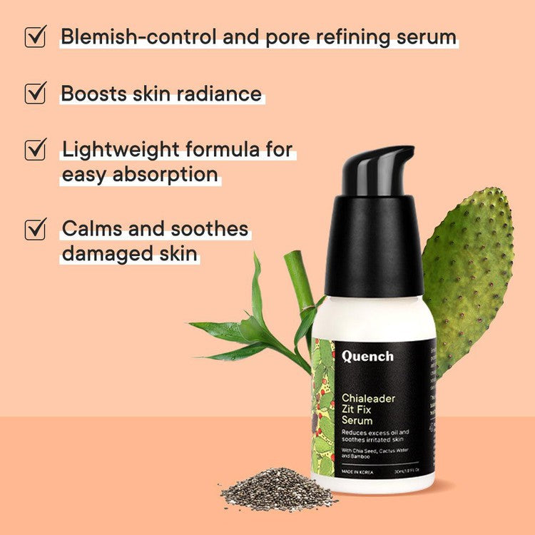 Zit Fix Serum with Chia Seeds Omega 3 - 30 ML (Bonus)