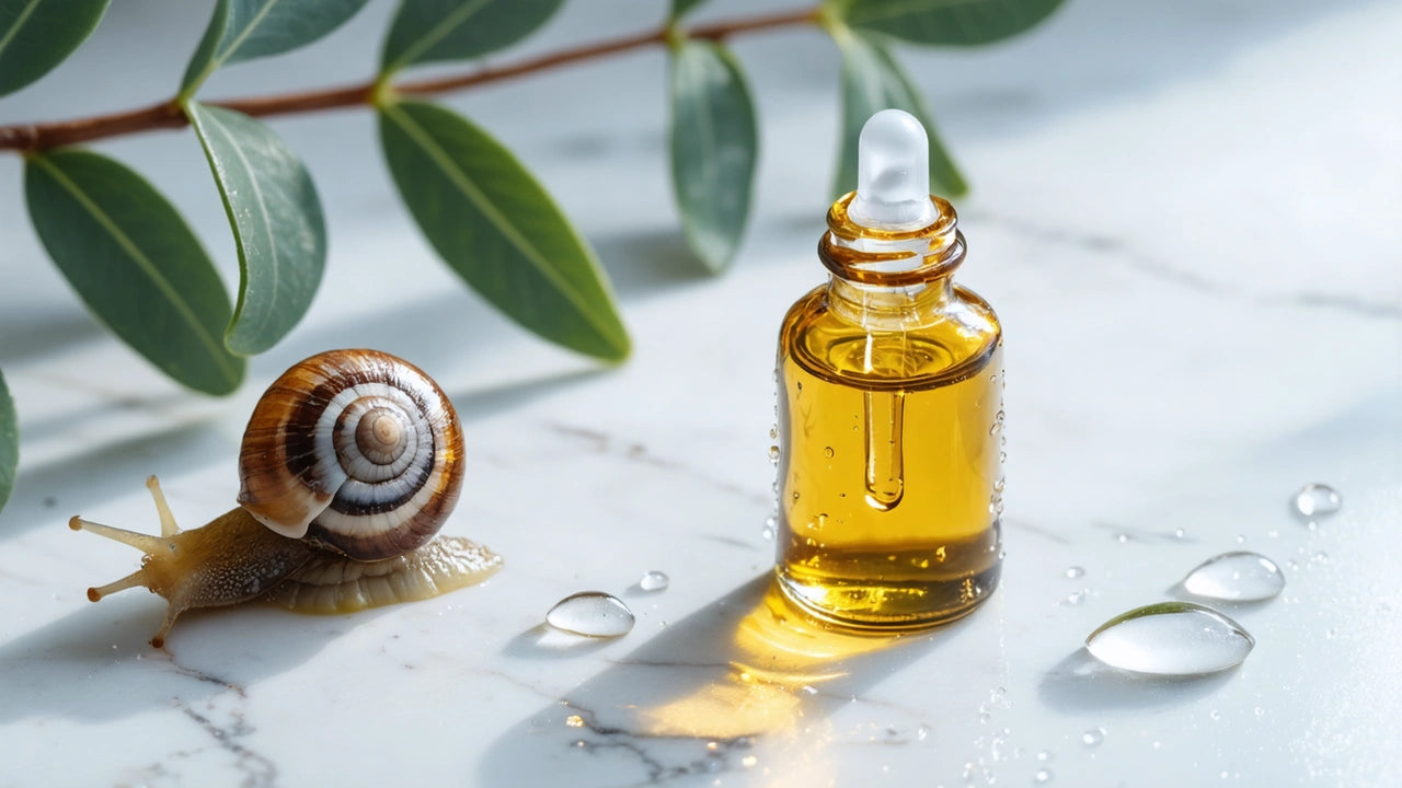 भारतीय स्किनकेयर में स्नेल म्यूसिन के असली फायदे - Hindi - Quench Botanics