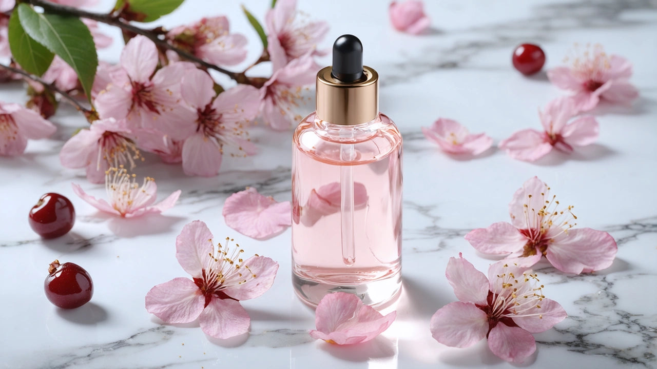 செர்ரி பூக்கும் சீரம் - Tamil - Quench Botanics