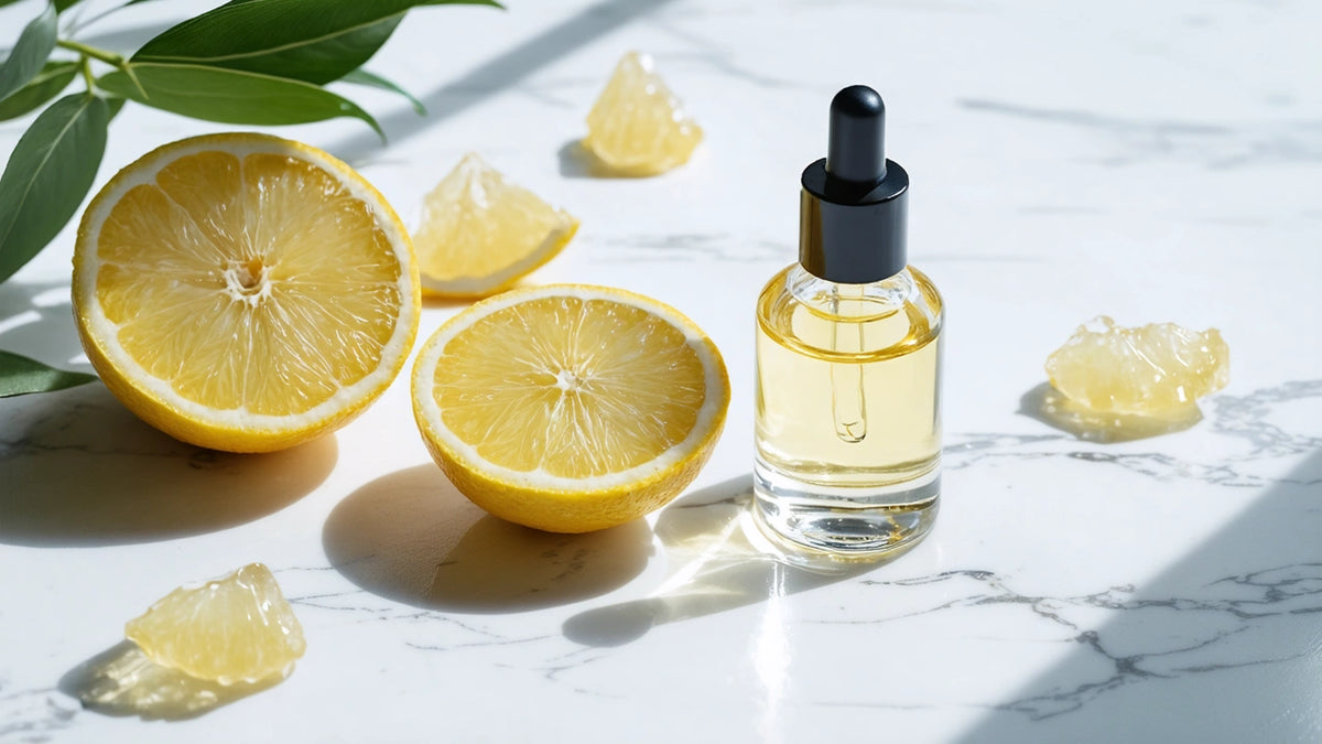 பியக்மென்டேஷனுக்கு யூகான்சி வைட்டமின் சி சீரம் - Tamil - Quench Botanics