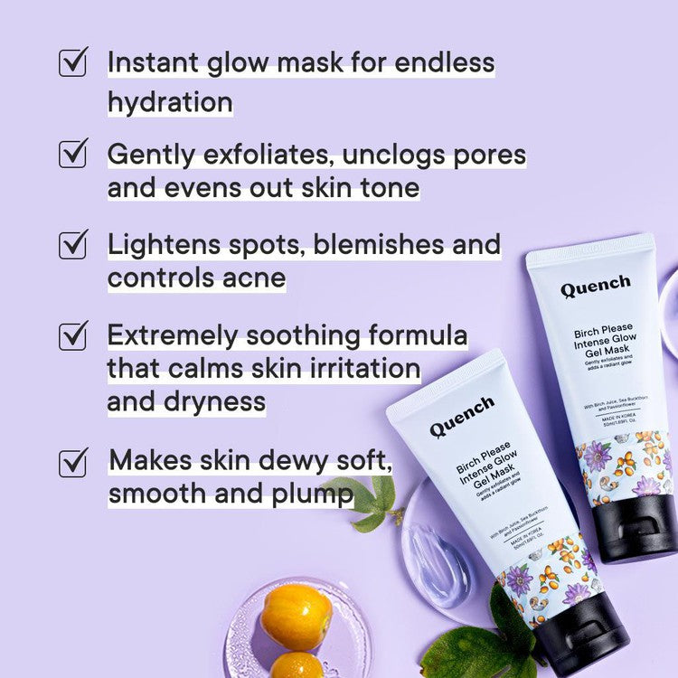 Birch Please Intense Glow Gel Mask - 50 ML (Gift)