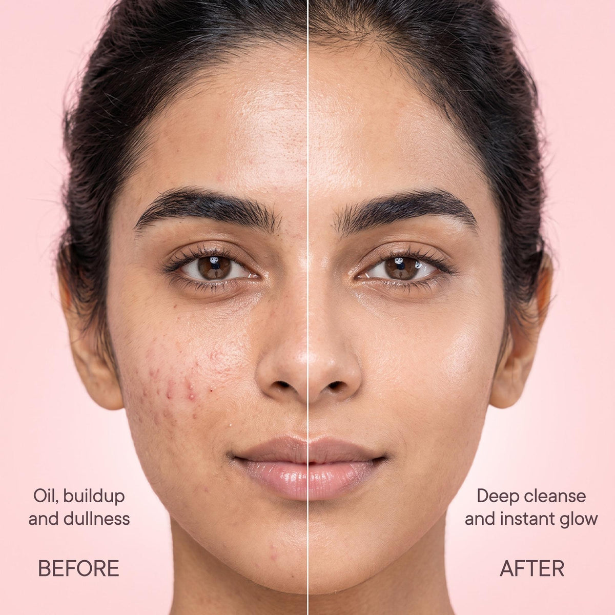 Brightening Pink Clay Mask with Cherry Blossom Radiance | De-tan & Removes Blackheads - 50 ML