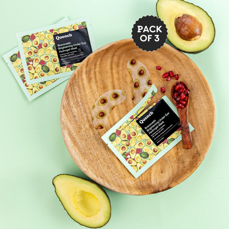 Brightening Under Eye Hydrogel Patch with Avocado Vitamins C & E