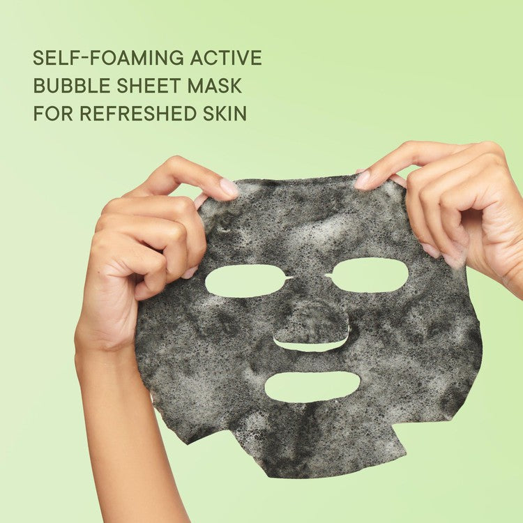 Bubble Sheet Mask with Matcha Green Tea Anti-Oxidants -21 ML - Pack Of 1