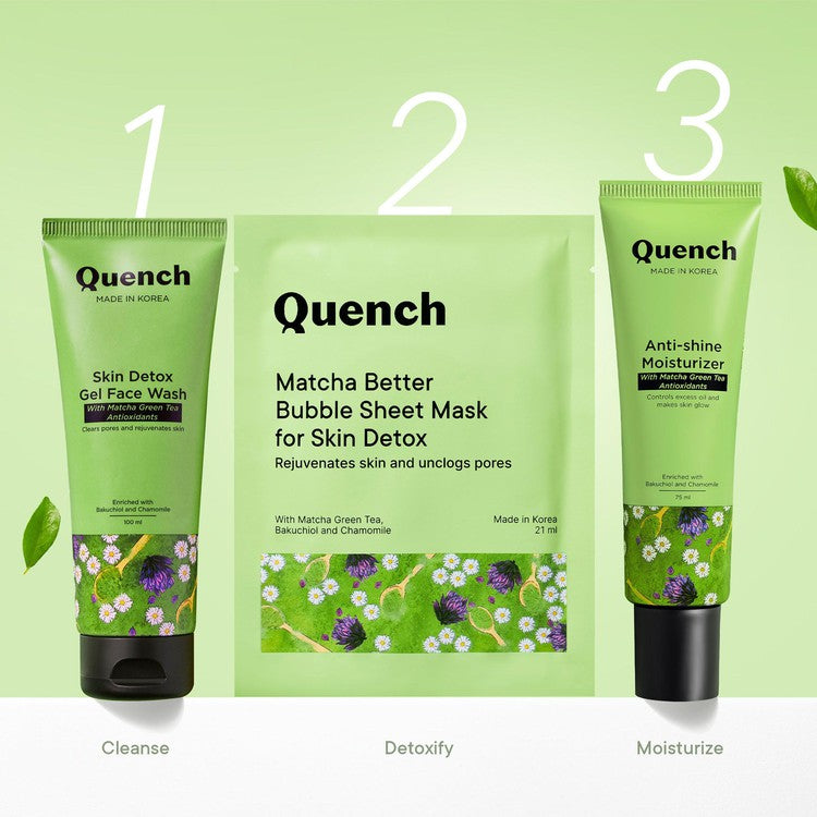Bubble Sheet Mask with Matcha Green Tea Anti-Oxidants -21 ML - Pack Of 1