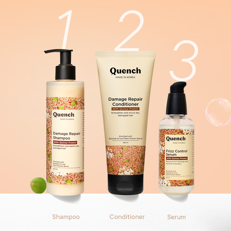Damage Repair Shampoo with Quinoa Protein - 250 ML