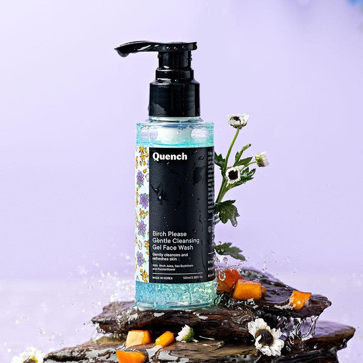 Gel Face Wash with Birch Juice| Buy Online | Quench Botanics
