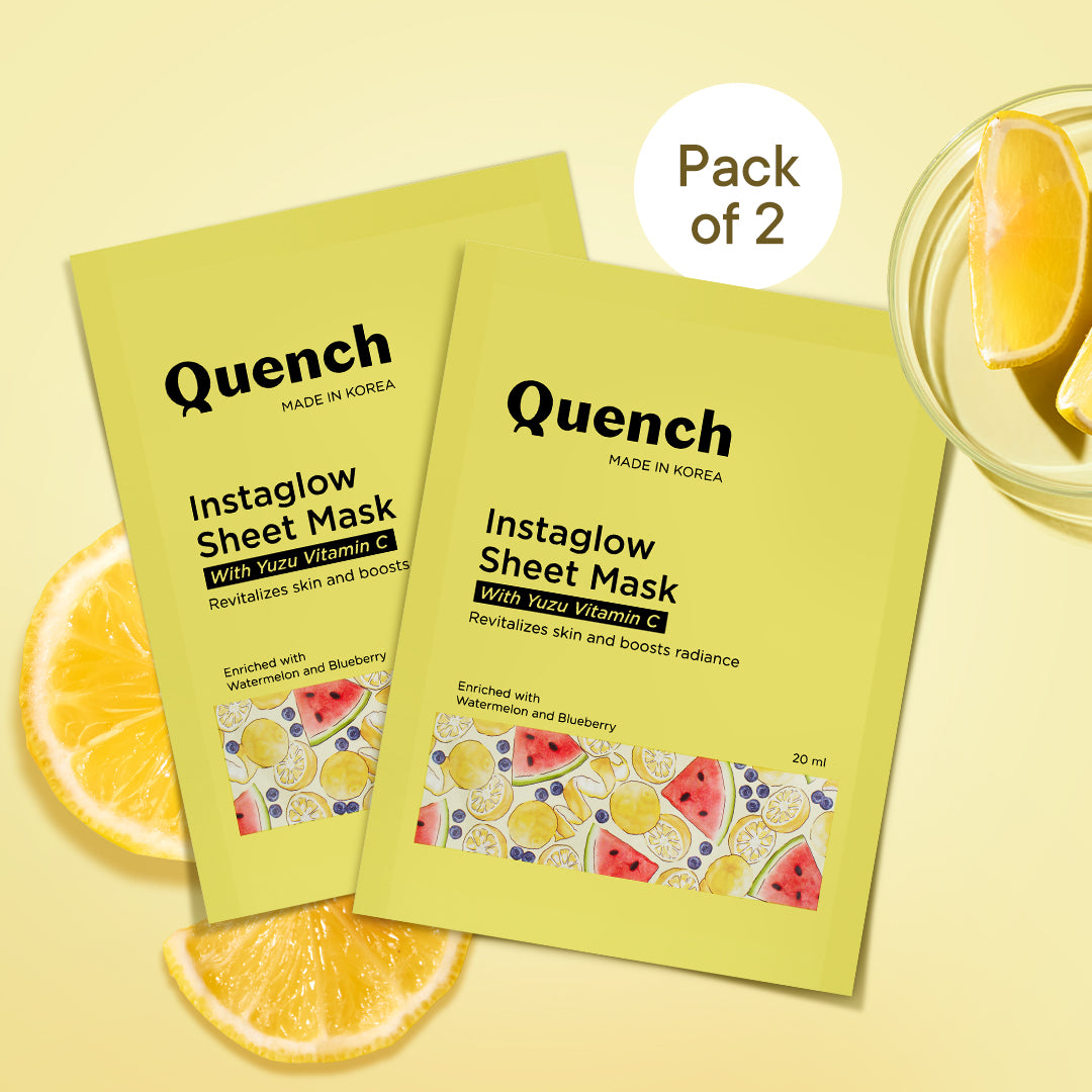 Instaglow Sheet Mask with Yuzu Vitamin C