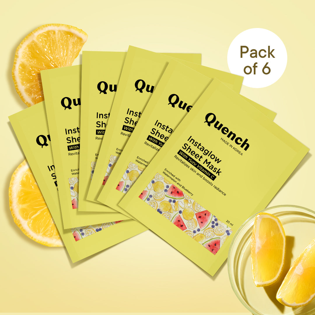 Instaglow Sheet Mask with Yuzu Vitamin C