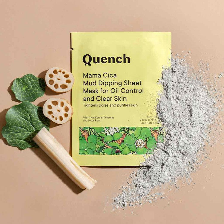 Mama Cica Mud Dipping Sheet Mask for Oil Control and Clear Skin - 23 ML