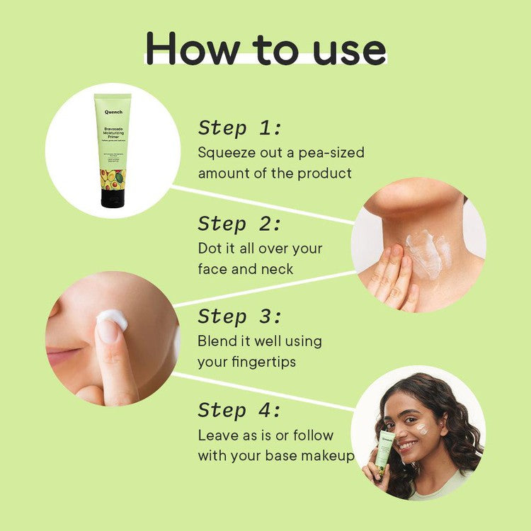 Moisturizing Primer with Avocado Vitamins C & E - 30 ML