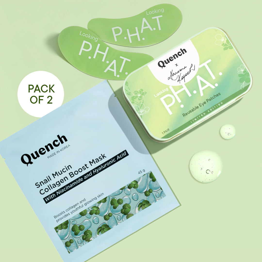 Quench Kareena’s Eye Patches - Looking P.H.A.T & Collagen Boost Duo