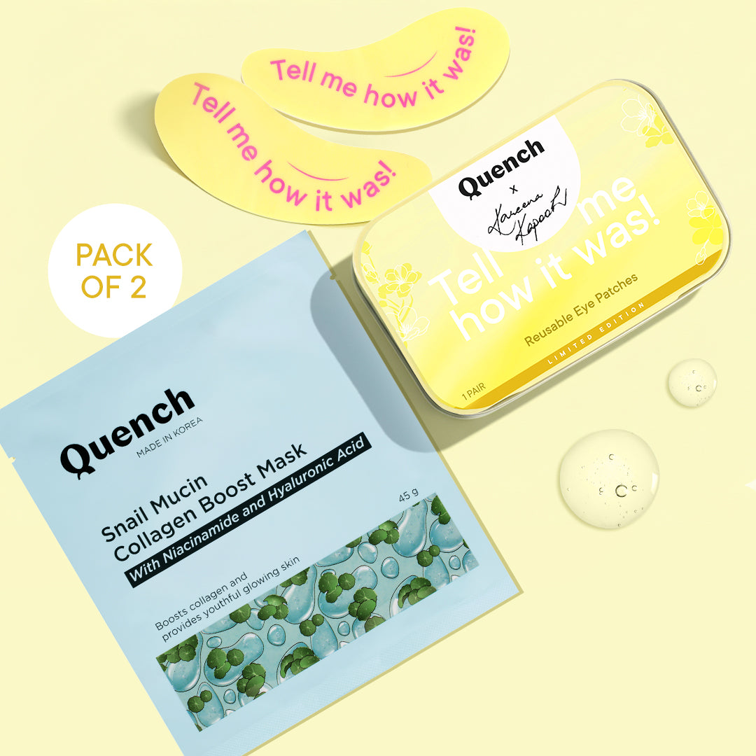 Quench Kareena’s Eye Patches - Tell me how it was! & Collagen Boost Duo
