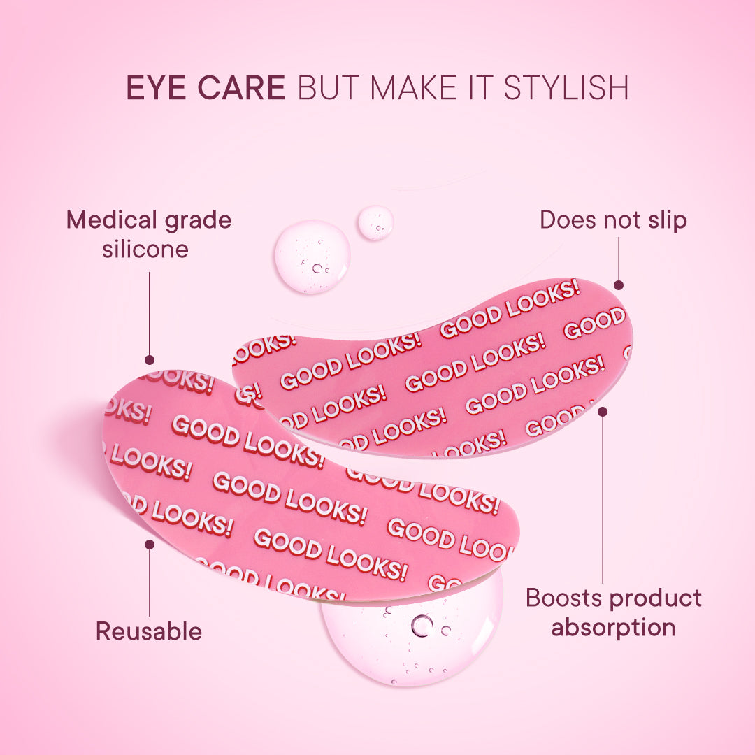 Quench Limited-Edition Reusable Eye Patches - Good Looks!