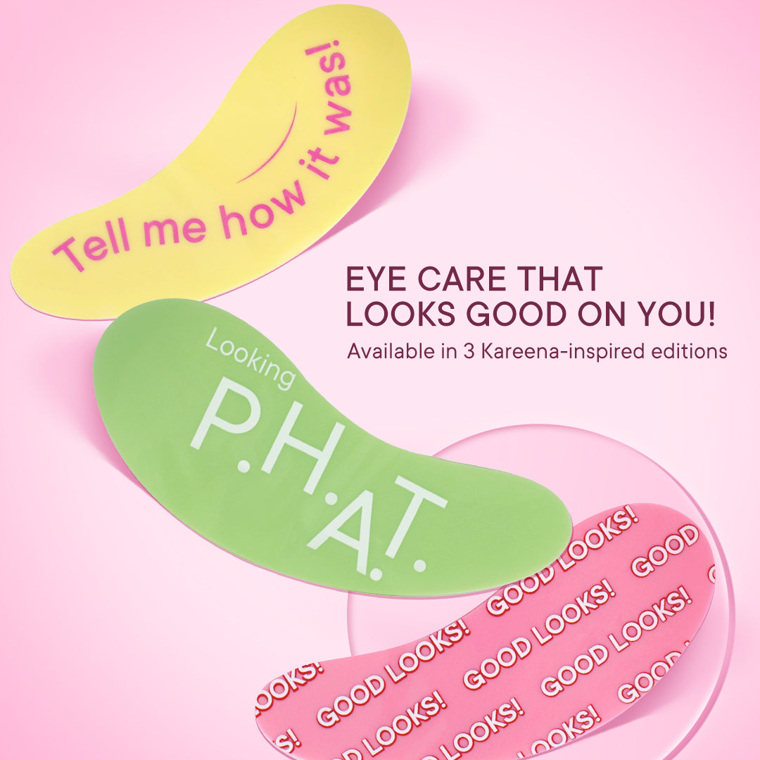 Quench Limited-Edition Reusable Eye Patches - Good Looks!