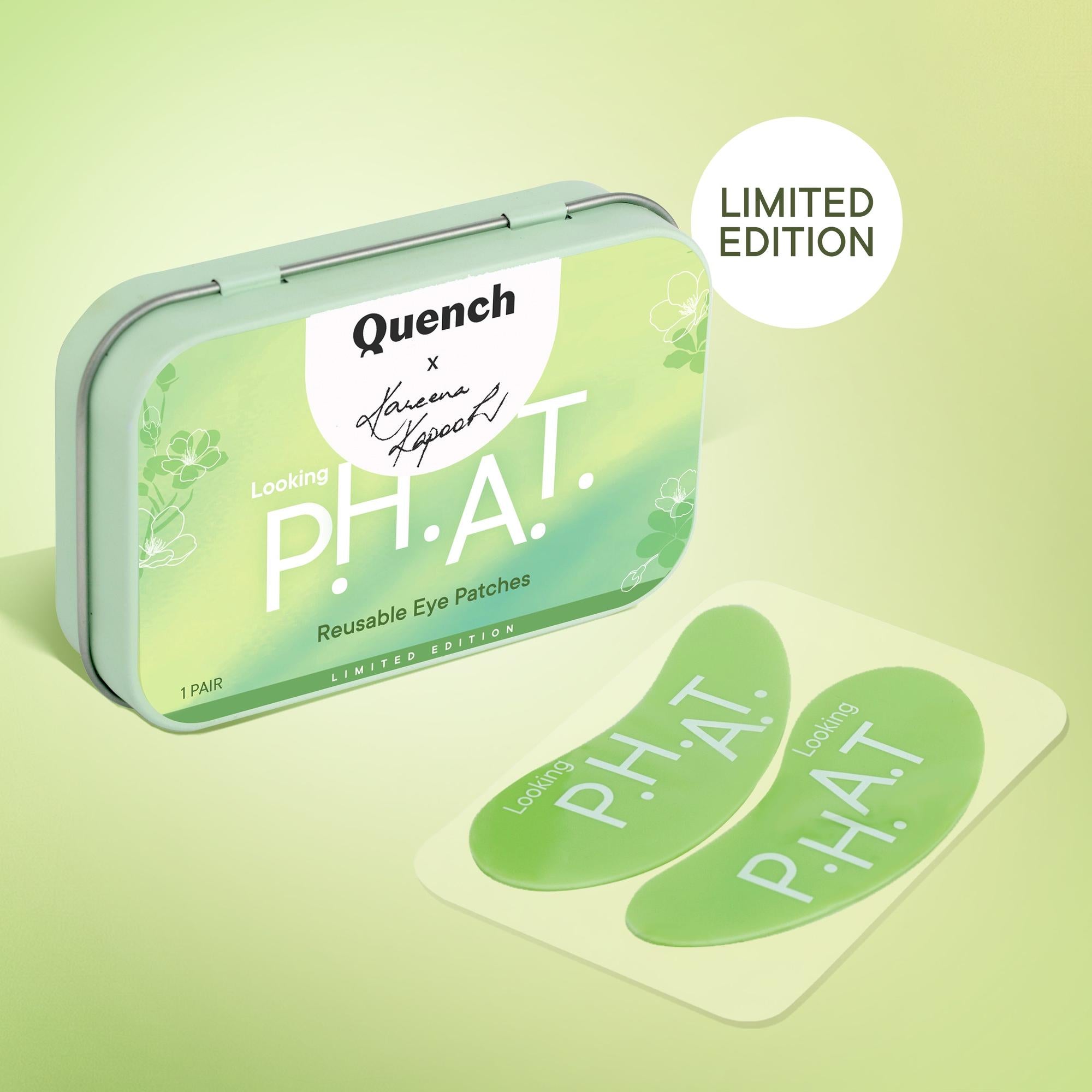 Quench Limited-Edition Reusable Eye Patches - Looking P.H.A.T