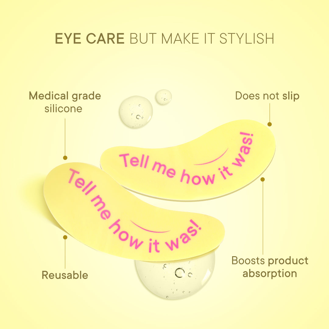 Quench Limited-Edition Reusable Eye Patches - Tell me how it was!