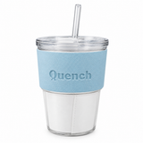 Quench Snail Mucin Glass Tumbler (Blue)