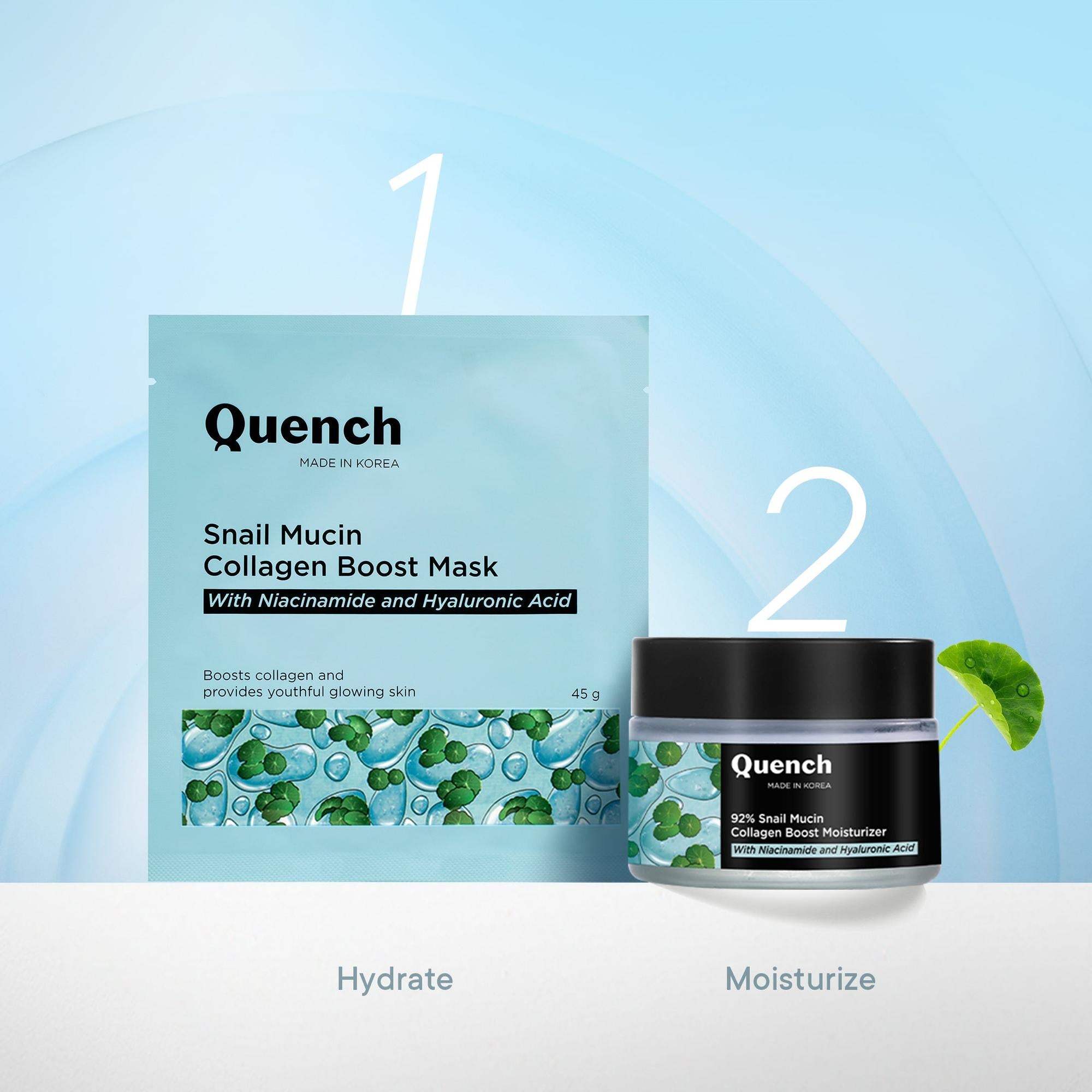 Snail Mucin Collagen Boost Mask (Pack of 5)