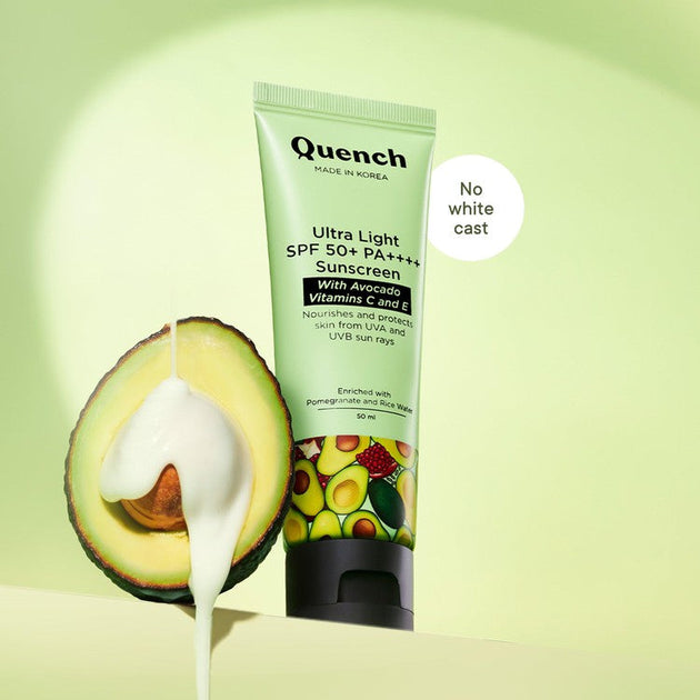 Quench Ultra Light Spf50+Sunscreen Gel 50Ml
