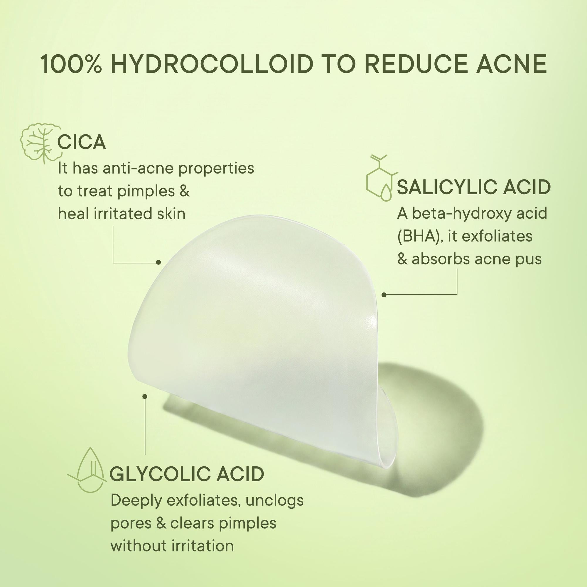 Zit Away Treatment Patches with Cica Herb Repair - 24 PATCHES